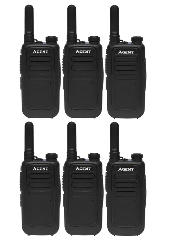 Комплект радіостанцій AGENT AR-T15 SIX PACK 6 шт.
