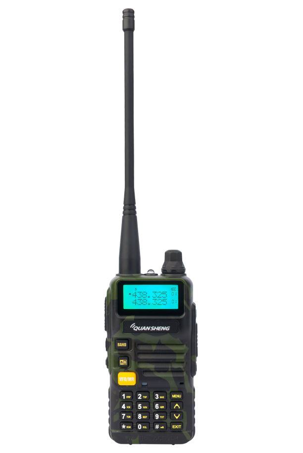 Радіостанція Quansheng UV-R50 GREEN + гарнітура
