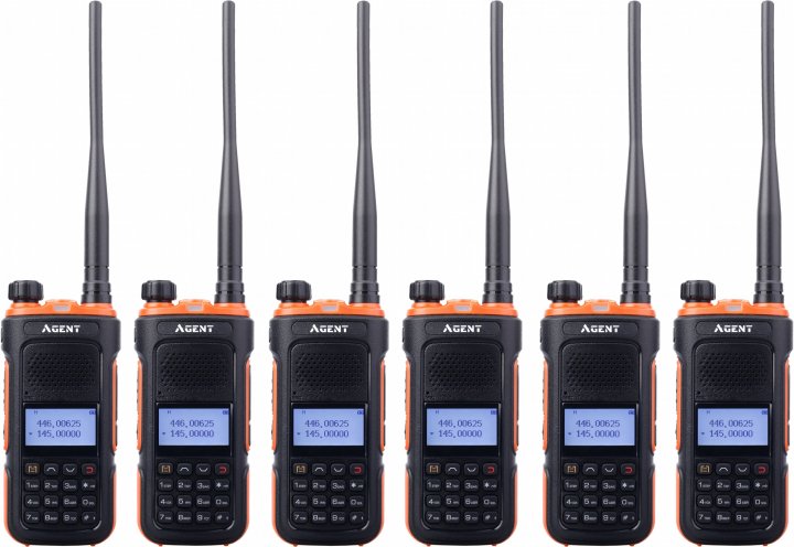 Комплект радіостанцій AGENT AR-UV10 SIX PACK 6 шт